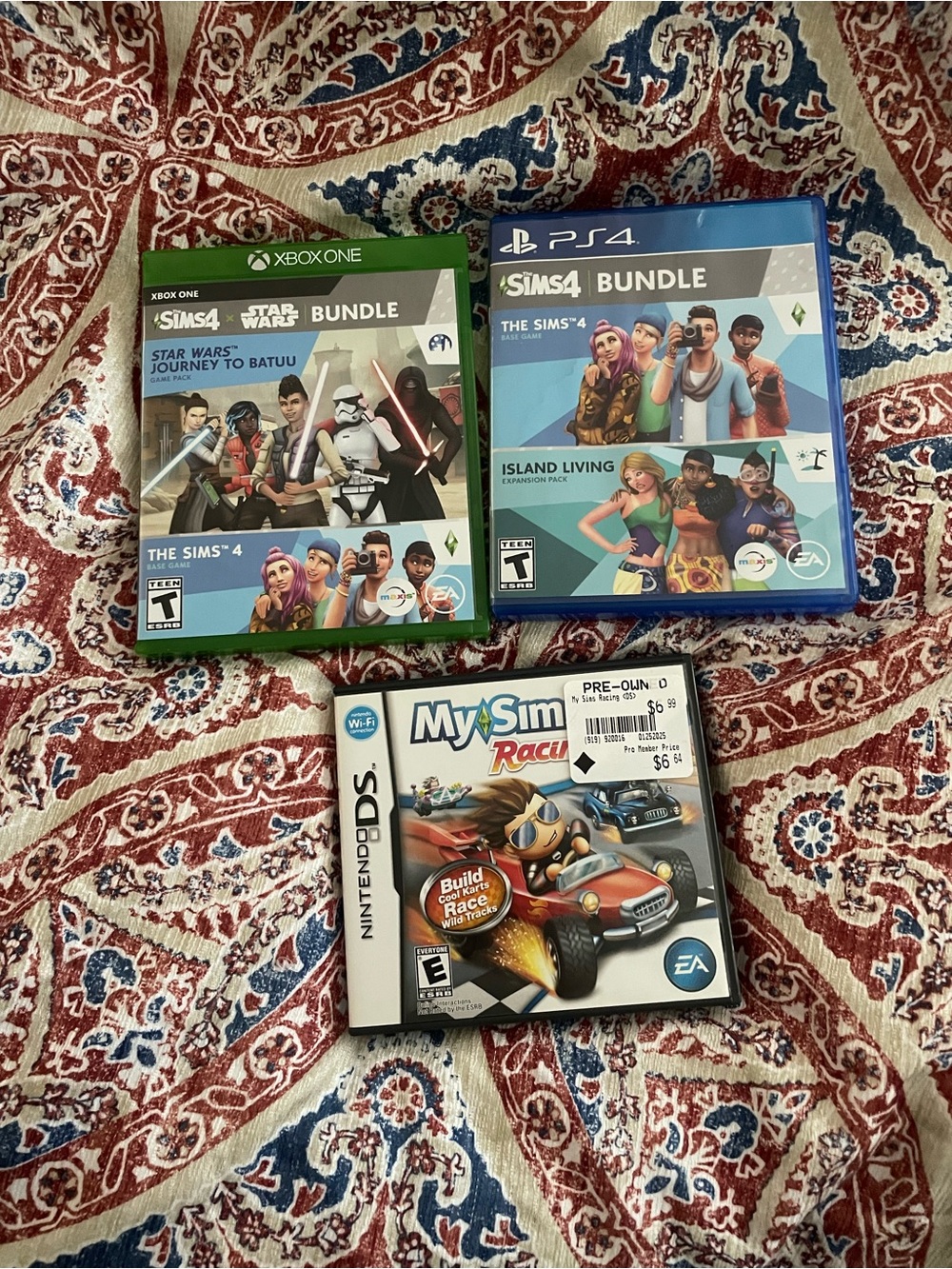 The Sims & MySims Video Game Bundle - Multiple Platforms - Colorful Covers